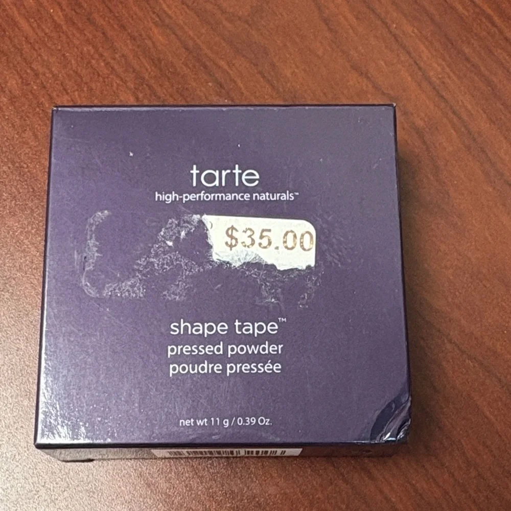 Tarte Shape Tape Pressed Powder 52N Deep Neutral, new